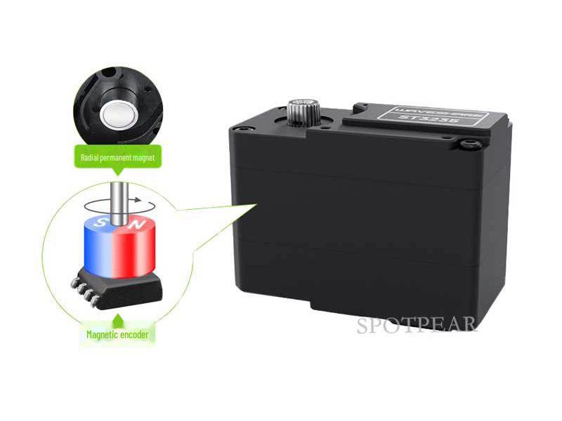 ST3235 360° High-Precision TTL Servo: 30KG.CM Torque & Magnetic Encoder