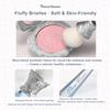 Flower Knows Shell's Jewel Angled Blush Brush Crystal Handle Contour Highlight Brush