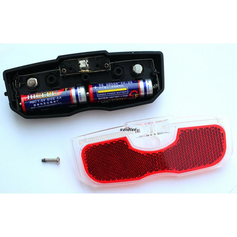 Rowerowa odblaskowa lampa tylna Outdoor Night Riding Safety Tylny reflektor Akcesoria rowerowe