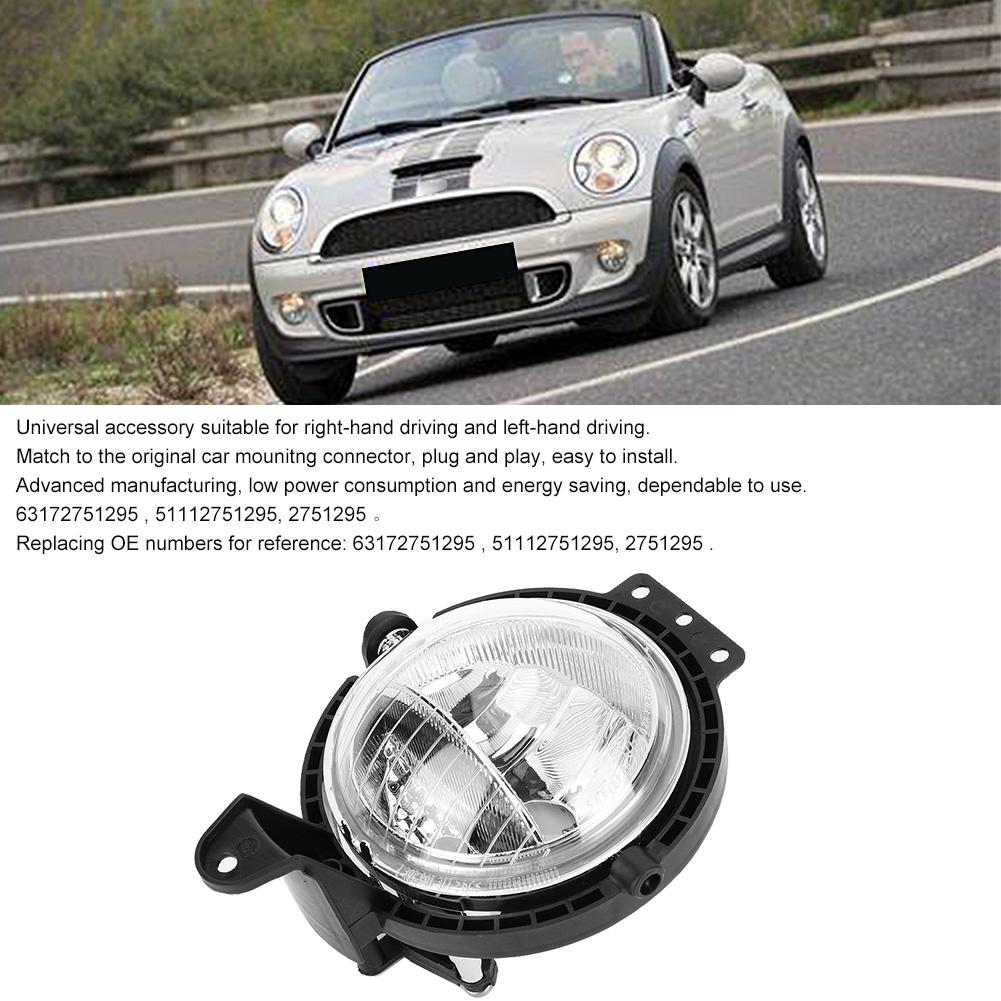 Front Bumper Fog Light 63172751295 Fits for Mini R55 R56 R57 R58 R59 0614