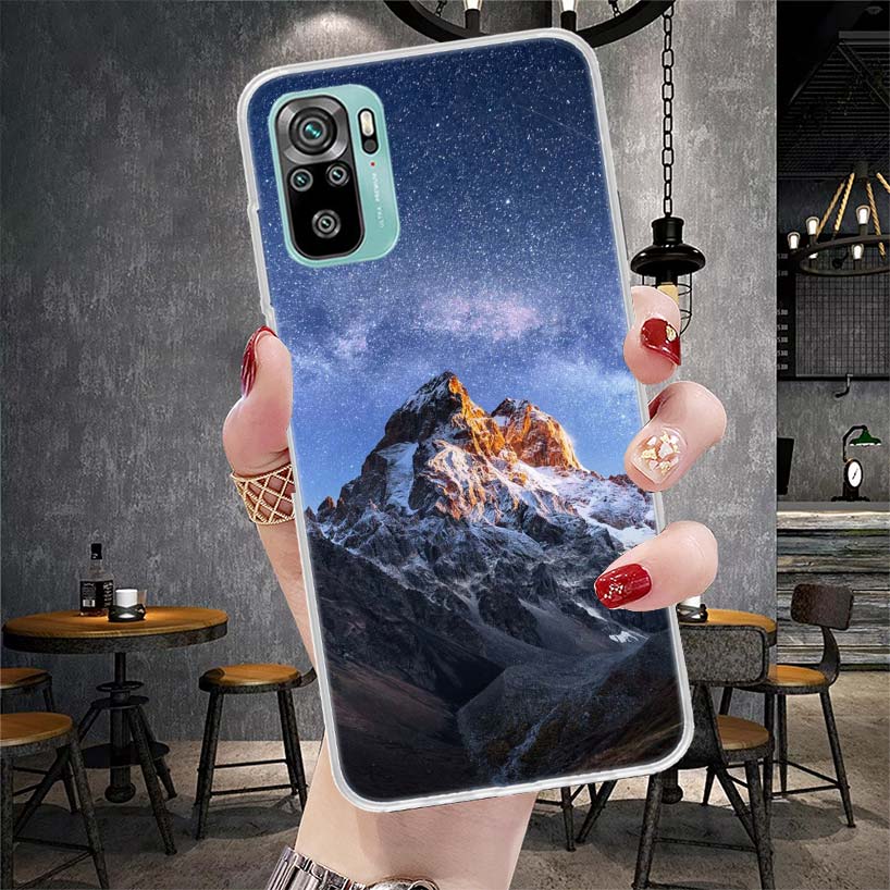Mountain Peak Forest Soft Phone Case For Xiaomi Redmi Note 15 14 14S 13 12 Pro Plus 12S 11 11S 11E 10 10S 11T 5G Fundas Coque Re
