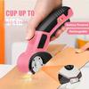 Cordless Electric Scissors USB Rechargeable Lithium Battery with Lightweight Design and Long Battery Life, Suitable for Clothes, Cardboard, Carpets,