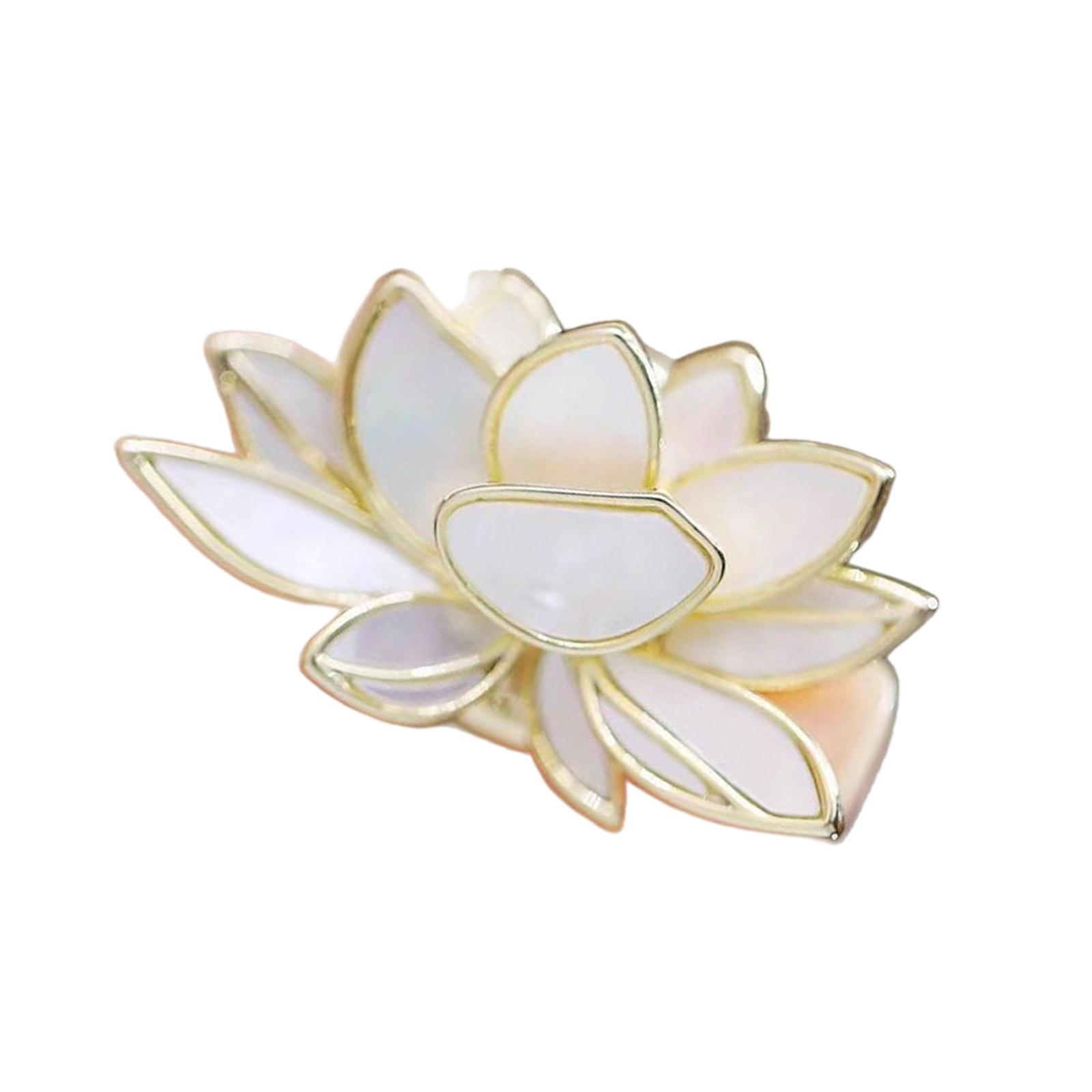 

Магнитная брошь с кристаллами, элегантные кисточки, украшение в виде лотосов для вечеринок, свадеб или формального мероприятия 2