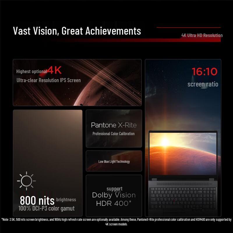 Lenovo ThinkPad P16 AI 16-inch Mobile Workstation Laptop (CN version)