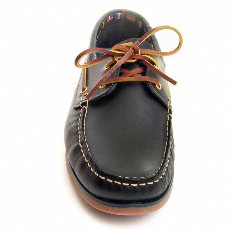 Lässiger Leder-Herrenschuh.  Purapiel  Nautis  89132