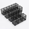 Durable Metal Mesh Desk Organizer Rectangle Pencil Holder  Office Home Supplies