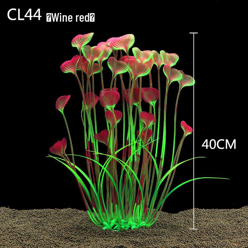 Artificial Aquatic Plants for Fish Tank Landscaping - Decorative Plastic Ornaments