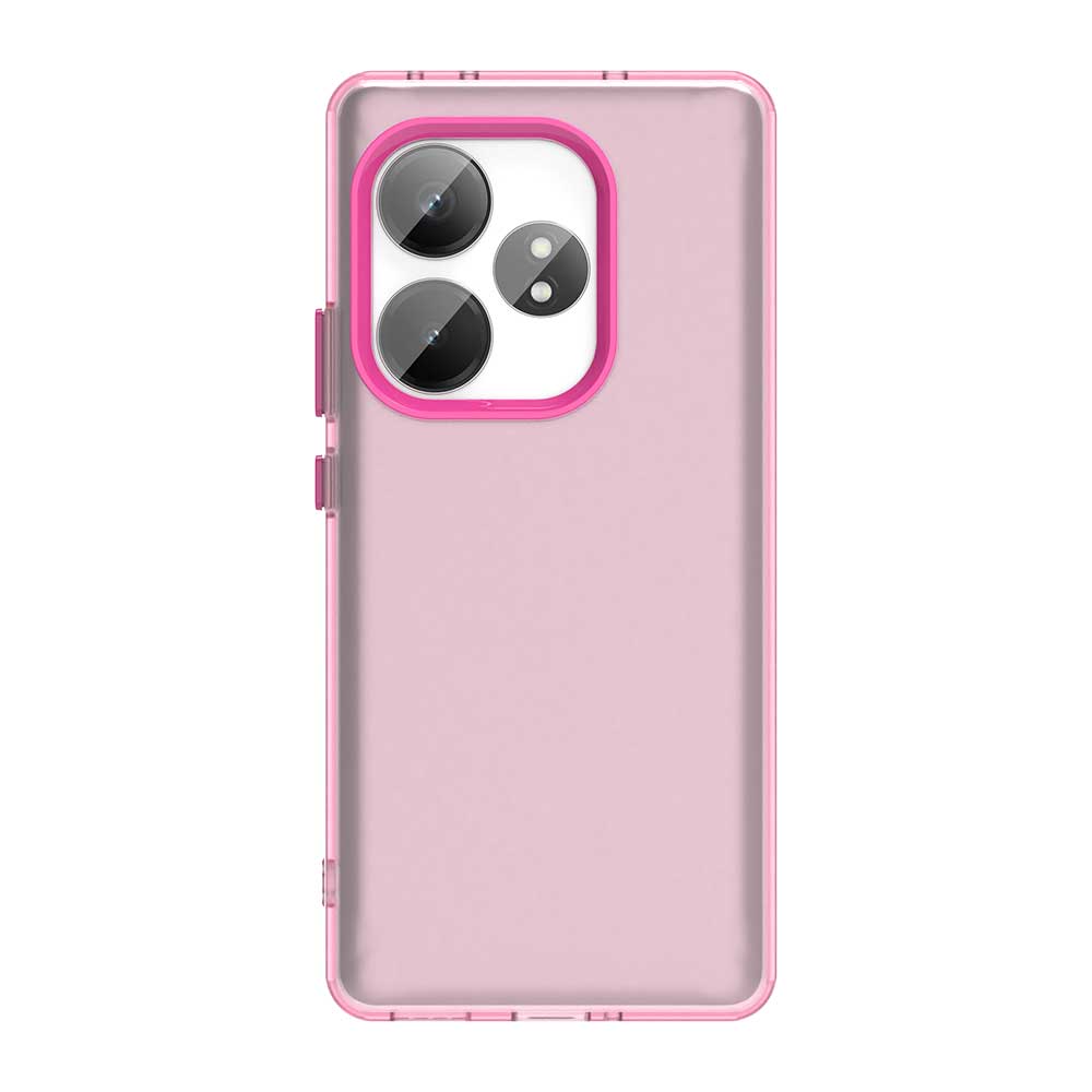 Mattierte Hülle Für Realme GT6 Global Cover Realme GT 6 6T Funda Coque Matt Transparent PC TPU Rand Rückseite Handy Stoßstange Realme GT6