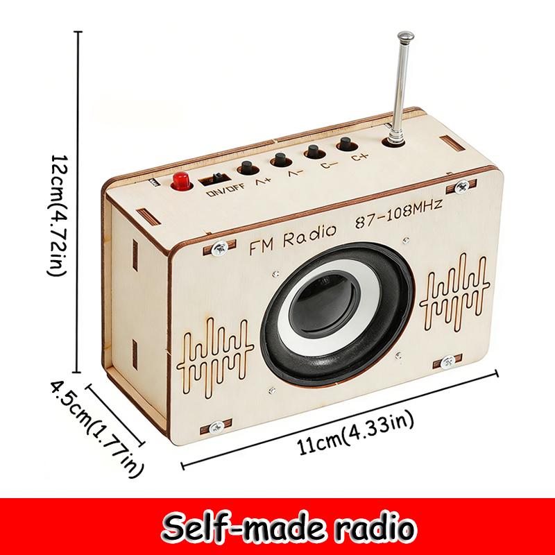 Doe-het-zelf Automatische Waterdispenser Modelbouwkit Draadloze Walkie Talkie Radio Stem Natuurkunde Wetenschappelijk Experiment Leren Educatief Speelgoed