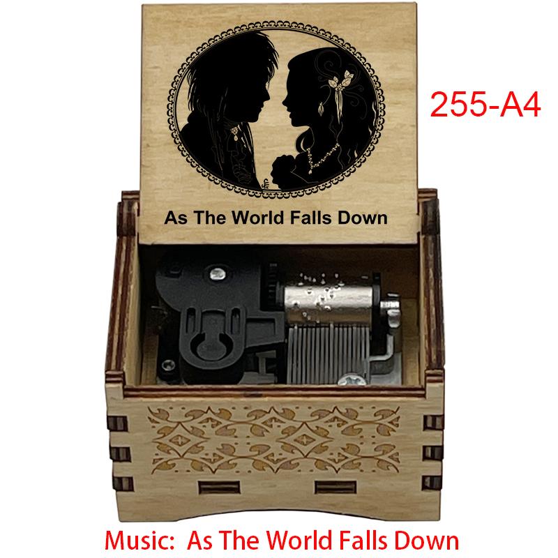 Labyrinth Fantasy Music Box As the World Falls Down Melody Magical Gift From Labyrinth Film Decoration Christmas Gifts