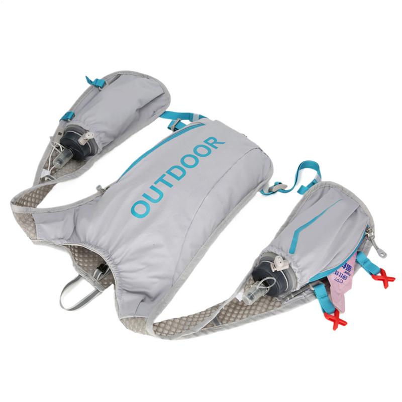 Running hydration Vest bag Reflective Running Water Bottle Storage Vest cycling Hydration Water Chest Pack for sport equipment