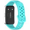 For Huawei Band 9/9 NFC/8/8 NFC Breathable Holes Replacement Band Silicone Watch Strap