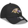 39THIRTY Cap - New Era - NFL - Black - Baltimore Ravens - Stretch Fit