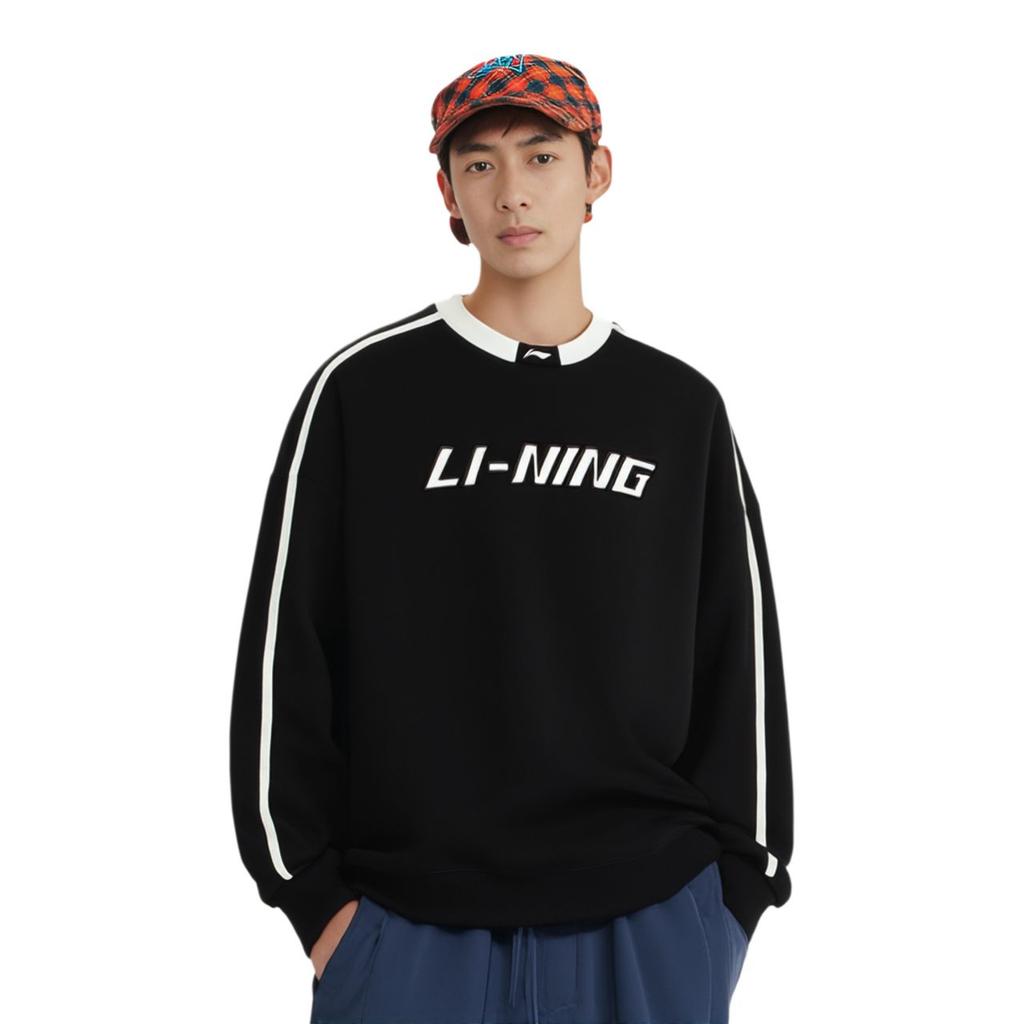 Li Ning Sweatshirt Unisex Black AWDU917-1