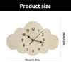 Stylishs Wall Clock Decorative Battery Operated Wall Clock for Contemporary Homes Quiet Movement Clock Battery Power