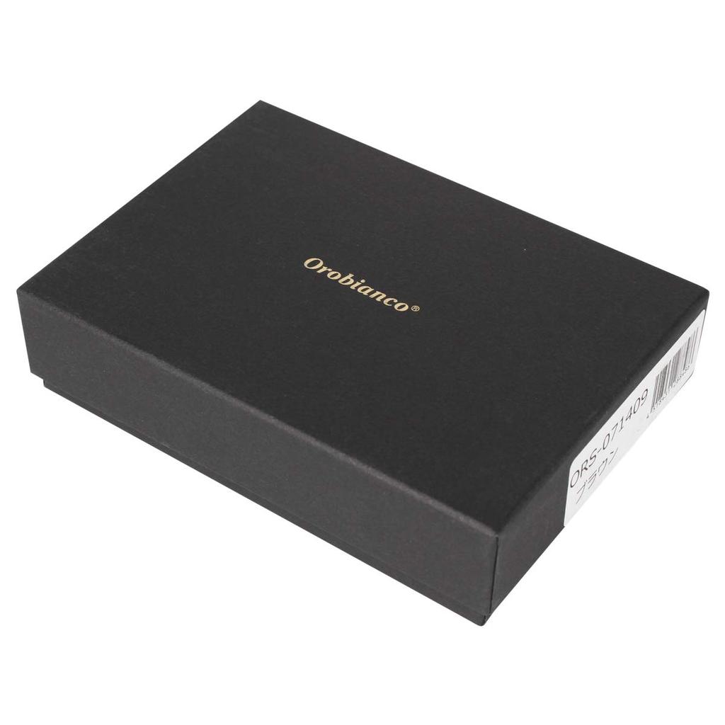 Orobianco Pass Case, Card Case, ID Card Holder, Patina, ORS-071409, Navy