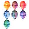 3D Printed Skull Head Statue Gothic Mechanical Skull Model Desktop Ornament for Halloween Home Decoration