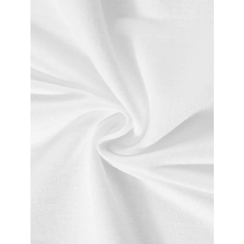 European Size Childrens Fashion Round Neck T-Shirt Summer Casual Printed Top