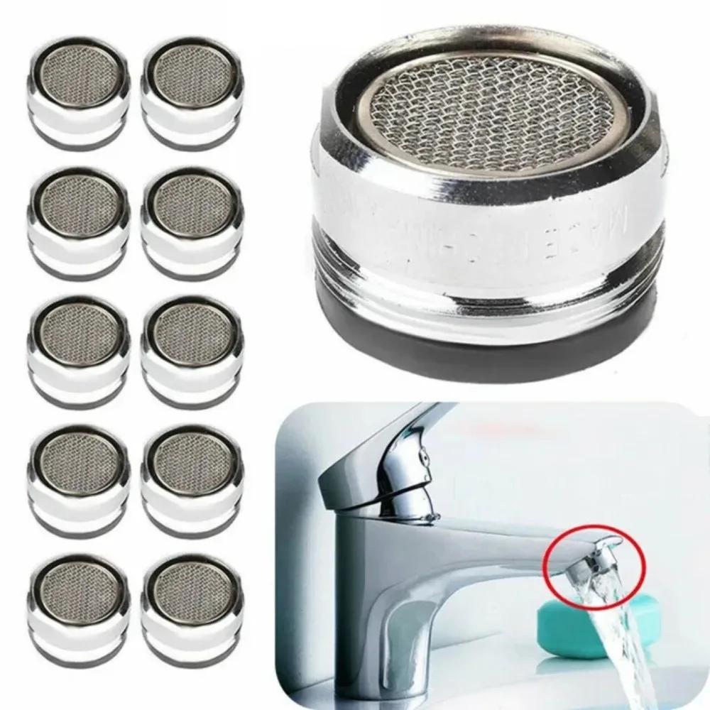 24Mm Thread Faucet Aerators Saving Faucet Tap Replaceable Brass Filter Mixed Nozzle For Kitchen Basin Tap Bathroom Bubbler Parts