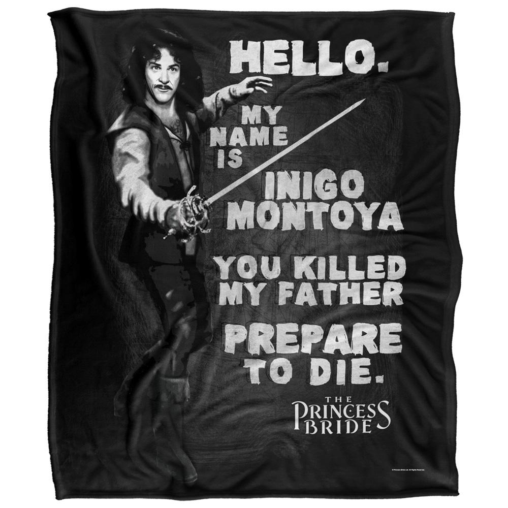 The Princess Bride Hello Again Silky Supersoft Blanket