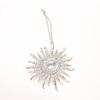 Rhinestone Vedhæng Sol Halvmåne Blomst Design Zinklegering Glitrende Bilinteriør Charme med Snor Auto Hængende Pynt