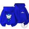 Octonauts Tweak And Dashi Zip Hoodie Boys Girls 3-14 Years Funny Crew Design Winter Casual Street Wear