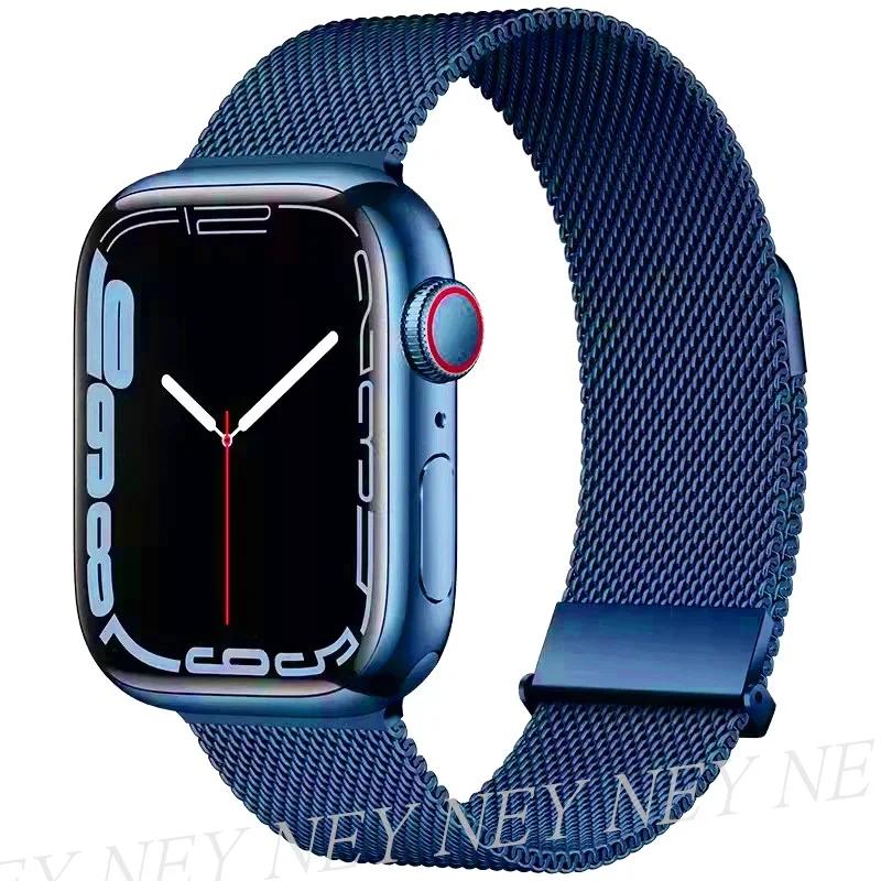 Milanese Loop for apple watch band 44mm 40mm 45mm 41mm 42-38-44 mm strap ultra 2 49mm metal bands iwatch series 9 8 7 6 SE 5 4 3