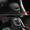 For Toyota Grand Highlander 2024 2025 ABS Carbonfiber Black Chrome Gear Lever Head Shift Knob Handle Cover Interior Accessories