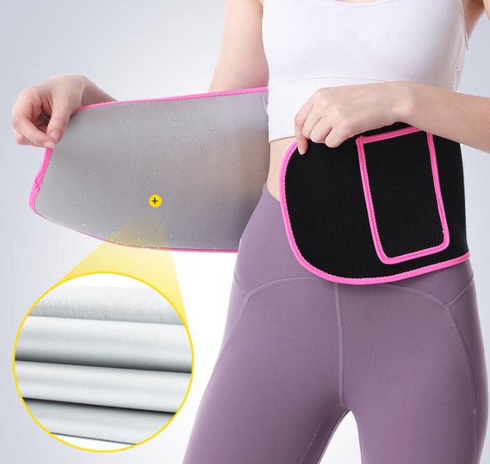 Neoprene Waist Trainer Body Slimming Shaper Fitness Training Sauna Weight Loss Sweat Belt Waist Trimmer Belt