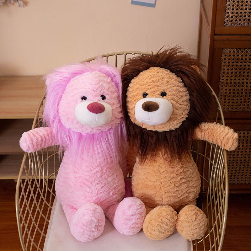 Lion Doll Plush Toy Cute Small Trumpet Comforting Doll Girl Car Doll Children Birthday Gift