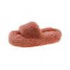 Foreign trade large size 2025 new home Korean version versatile outer wear flat bottom fashion Mao Mao Internet celebrity women's slippers