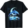 Dolphin Artwork Sea Ocean Dolphin Ocean Sea Animal Lover T-Shirt