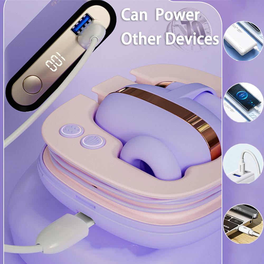 Double Head Clitoris Sucking Bullet Vibrator Strong Mini Oral Nipple Clit Sucker G Spot Masturbator Couples Sex Toys For Women