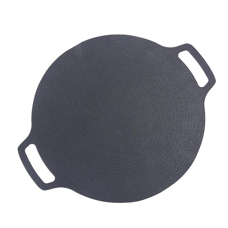 Oeny Round Maifan Stone Non-stick BBQ Grill Pan