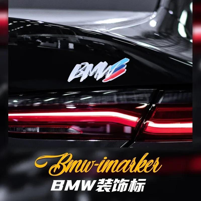 Car Styling Logo Metal Sport Decorative Emblem Badge For BMW X1 X2 X3 X4 X5 X6 X7 F10 F20 E90 E46 E39 E36 E70 E87 E30 E34 E53