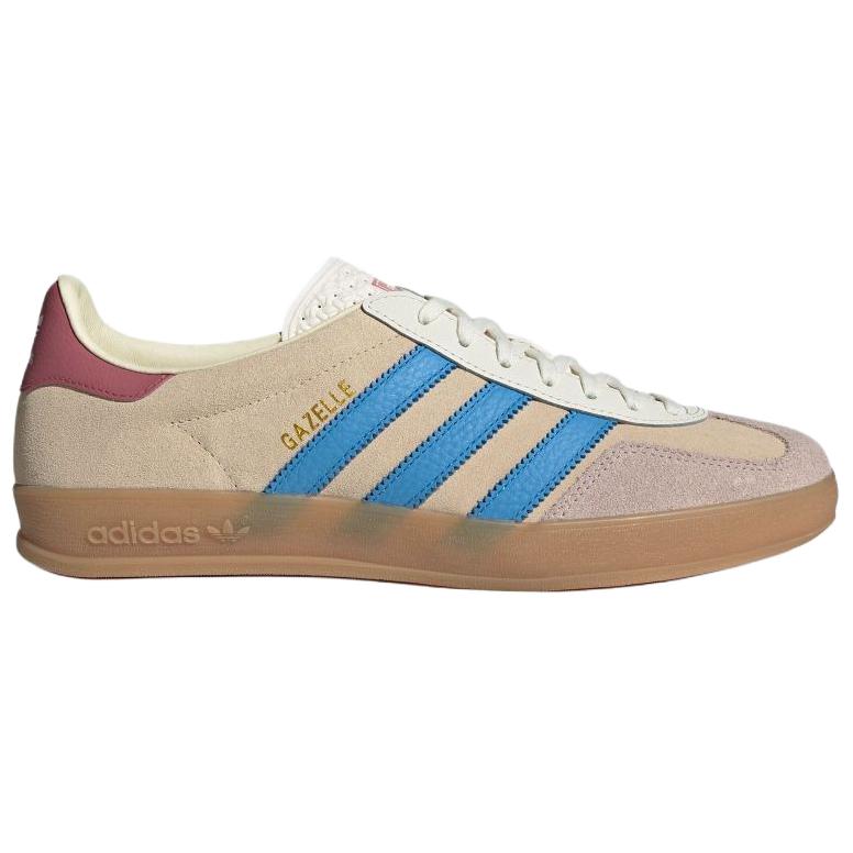 Adidas Originals Gazelle Indoor Comfortable Soft Thin Sole Durable Low-Top Sneakers Unisex Sneakers Brown JQ0010