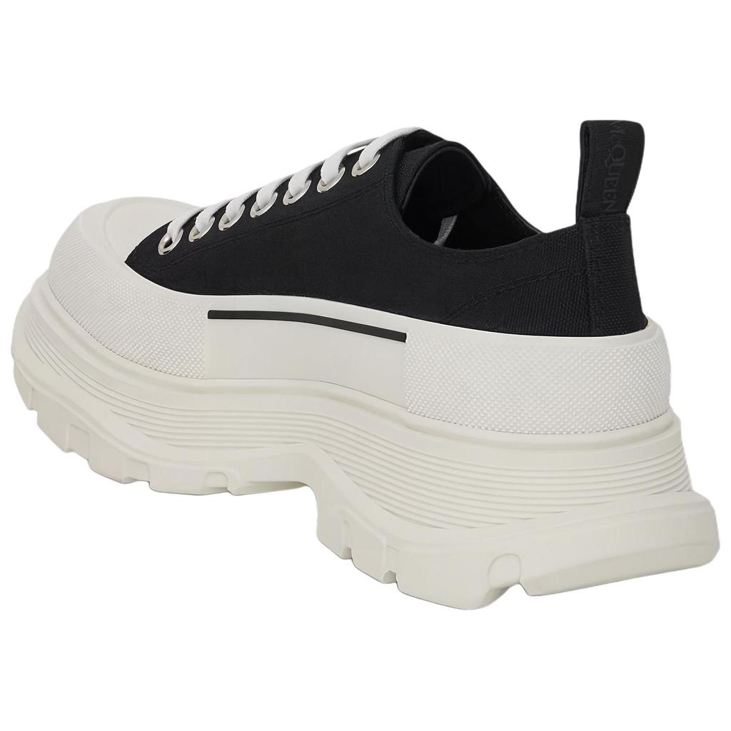 Alexander Mcqueen Tread Slick Lace Up 'Black White' Men's 604257W4MV21070