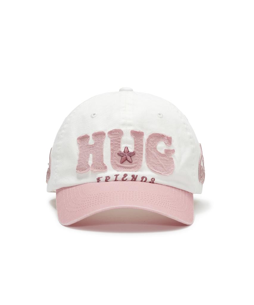 HUG YOUR SKIN Hug Friends Cap (Berry Pink)