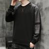 Men's 2025 Spring/Autumn Round Neck Loose Trendy Korean Style Hoodie