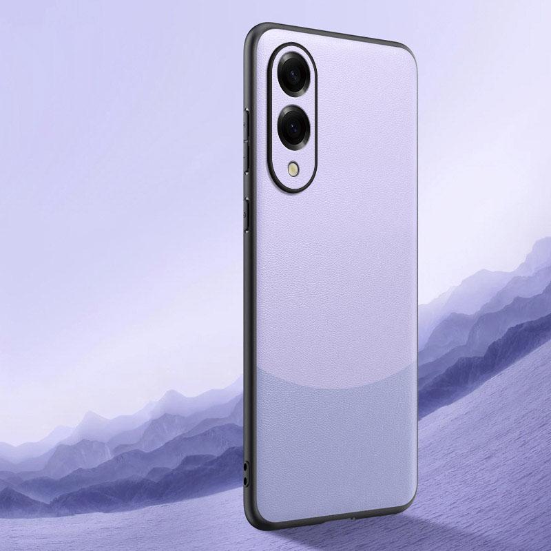 Luxury Soft PU Leather Back Phone Case For Samsung Galaxy S26 S25 Edge Silicone Case For Galaxy S25 Ultra S25Plus Back Cover