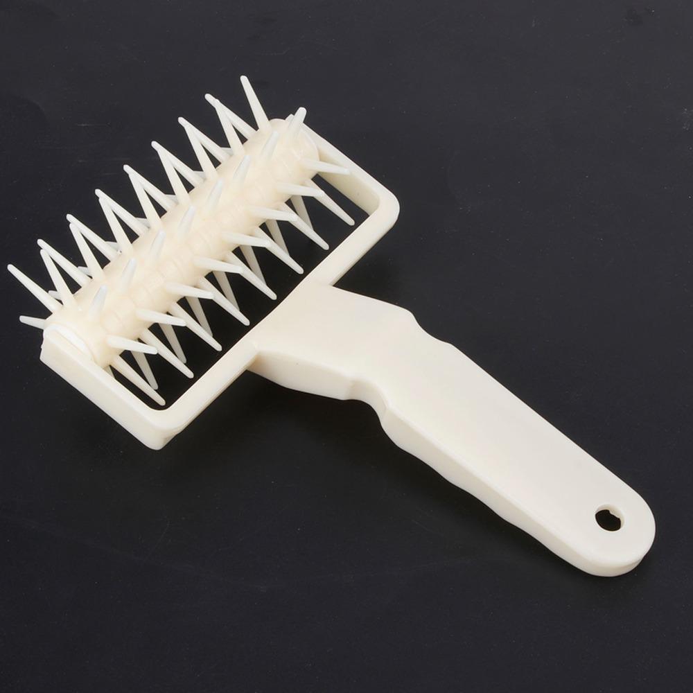 Needle Wheels Pizza Dough Docker Spiked Rolling Head Pastry Roller Dough Perforator  Pizza Crust