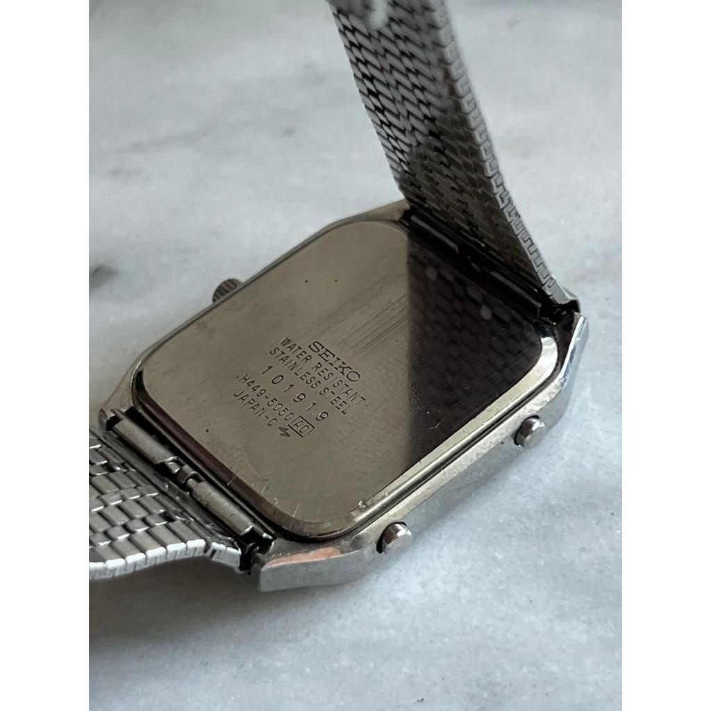 Used [Battery Replaced] SEIKO Digiana Quartz Vintage Men's Watch