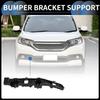Bumper Support Bracket, Right Side Front Bumper Retainer Bracket Hold Mount No.62220JA01A for Nissan Altima 2007-2012 ABS Plastic Black, 1 Pc