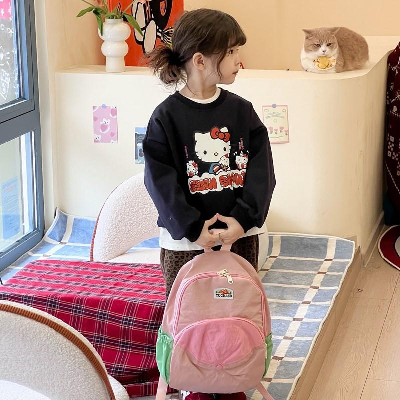 Trendy Japandi School Bag Cute Casual Backpack Fresh Stylish Nursery Essential