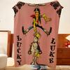 Cartoon L-Lucky L-Luke Throw Flannel Throw Blanket, Lightweight Cozy, Durable Washable Cute Cool