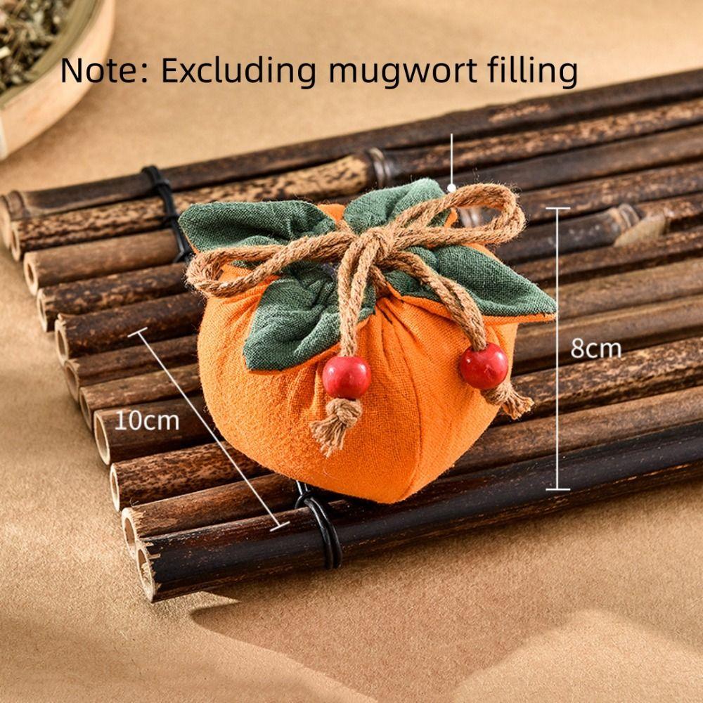 Bärbar rökelsepåse Tom påse med persimonhänge Välsignelseplånbok Bilhänge Backspegelhänge Dragskoficka