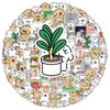 100PCS Cartoon Line Dog In The Book Cute Stickers DIY Kids Toys Laptop Luggage Skateboard Suitcase Guitar Graffiti Decal Sticker
