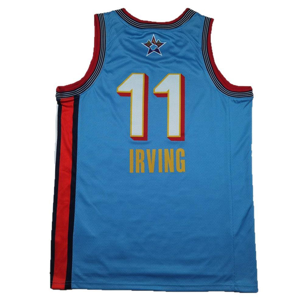 2025 All-Star Basketball Jersey - Heat-Pressed Light Blue #11 Irving