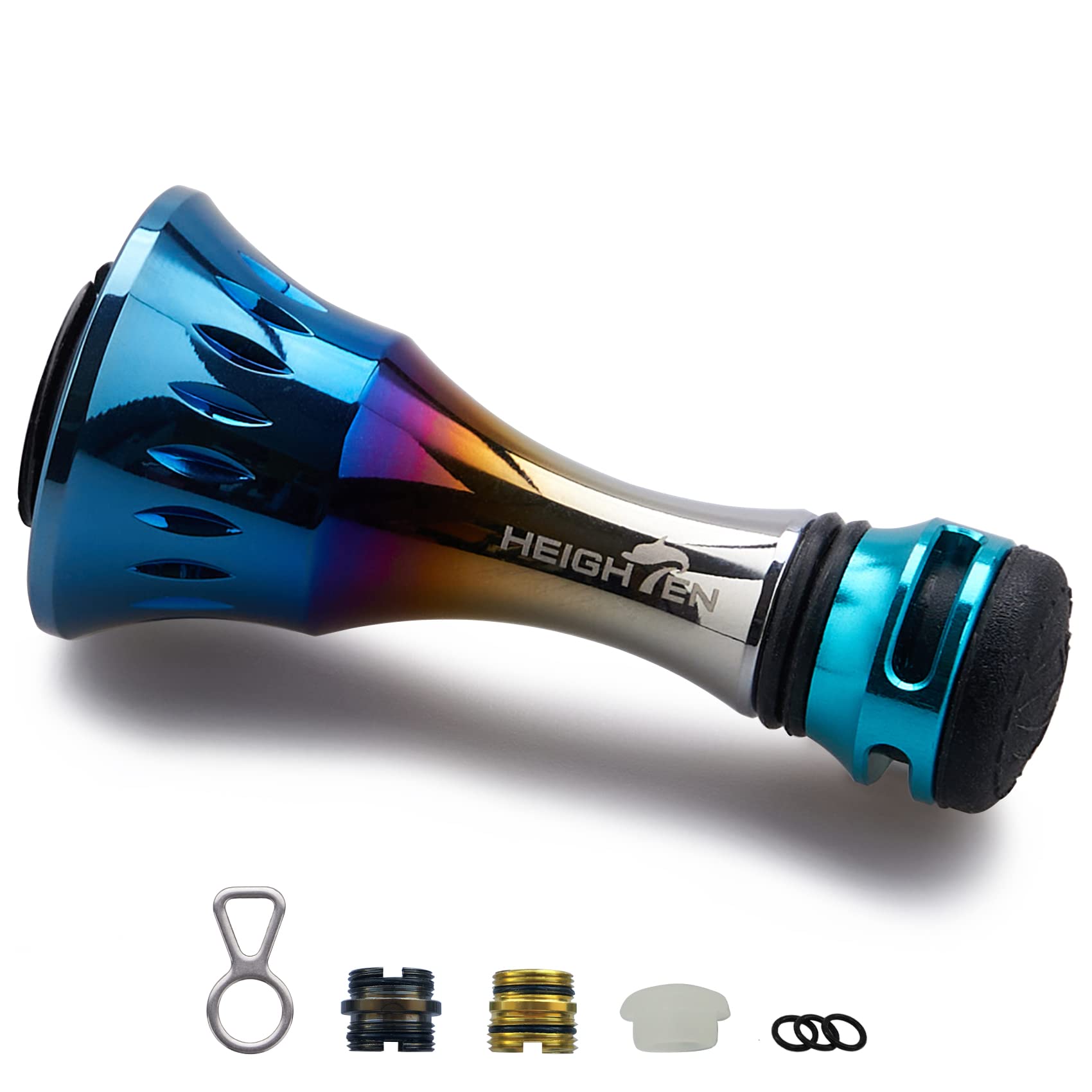 

HEIGHTEN 38мм Подставка для катушки Shimano Daiwa Спиннинговая катушка Универсальный держатель крючка Стопор лески 4.8г (бирюзовый) (539)