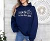 Autumn And Winter, Kitten Cat Paw Pattern, Printed Long-Sleeved Top Trendy Fashion Women'S Hooded Sweater